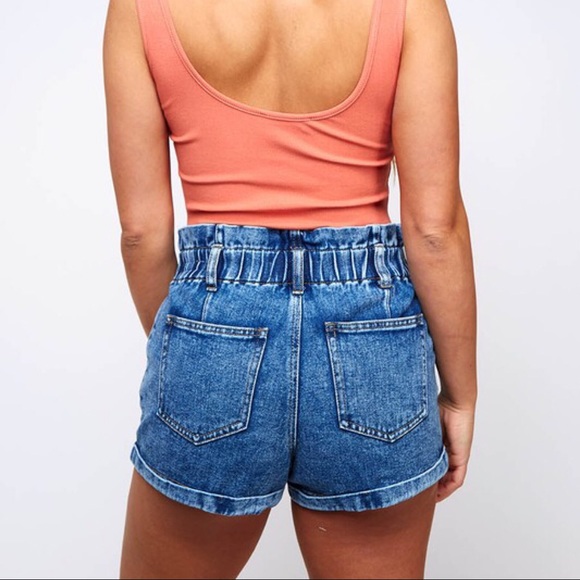 40% CLEARANCE‼️Larissa High Rise Shorts-Light - Picture 3 of 4